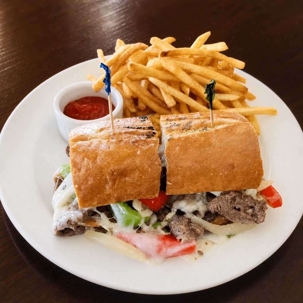 Cheesesteak Sandwich*.