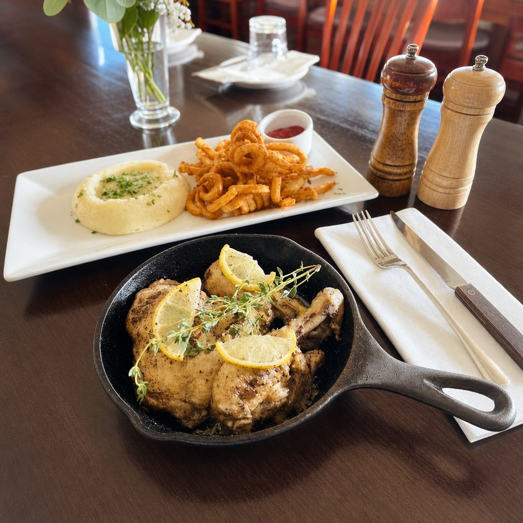 Brick Oven Chicken.
