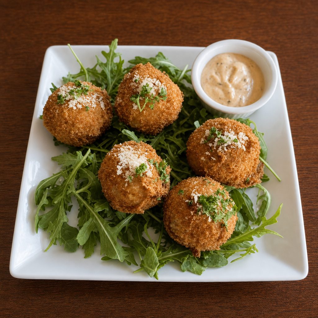 Ooey Cheesy Balls Party Tray.