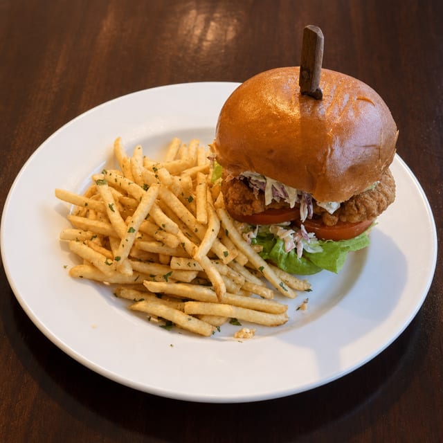 Buttermilk Fried Chicken Sandwich.