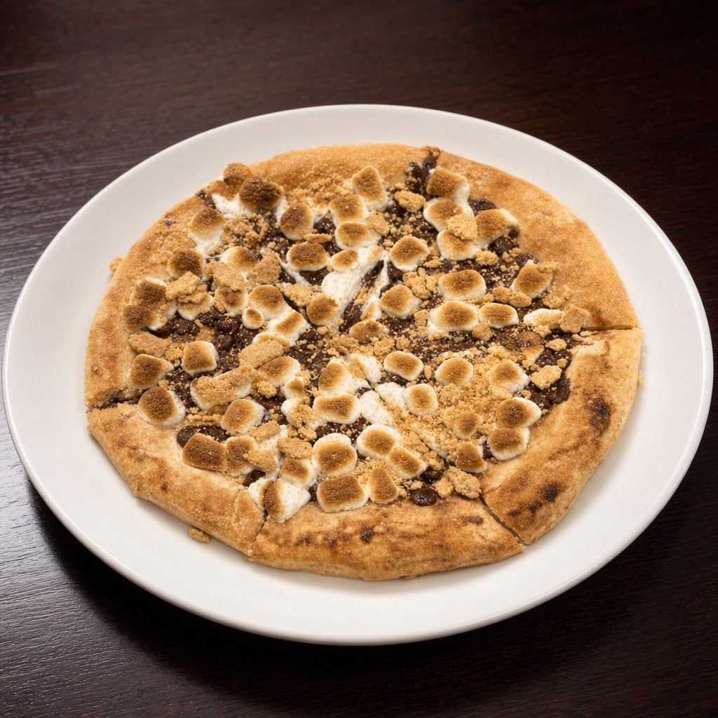 S'mores Pizza.