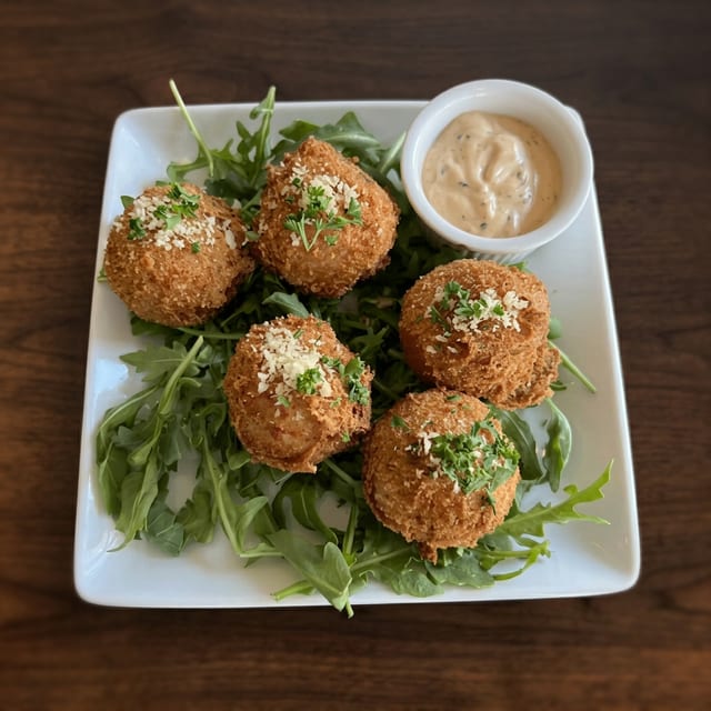 Ooey Cheesy Balls Party Tray.