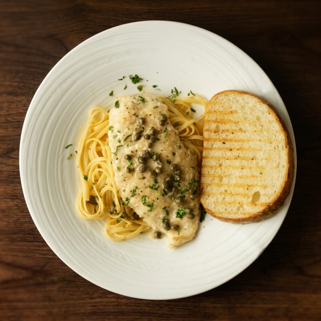 Chicken Piccata Pasta.