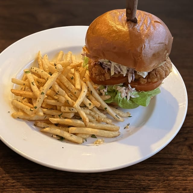 Buttermilk Fried Chicken Sandwich.