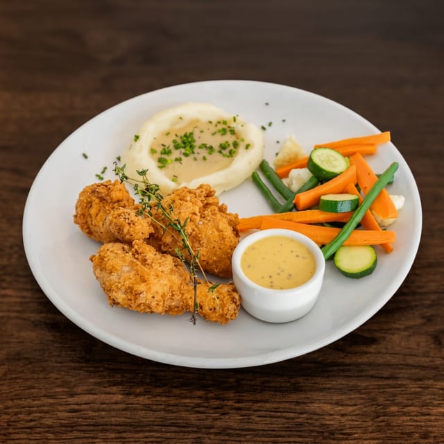 Buttermilk Fried Chicken.