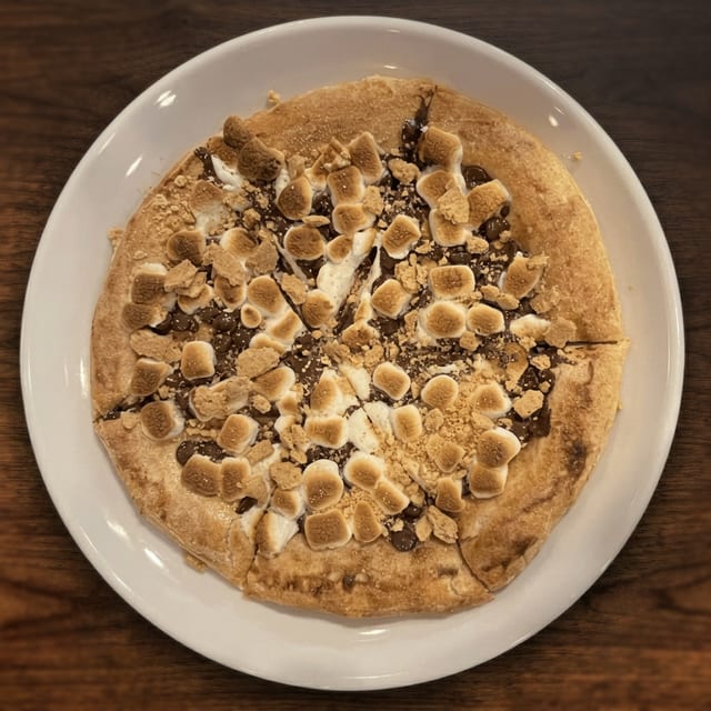 S'mores Pizza.